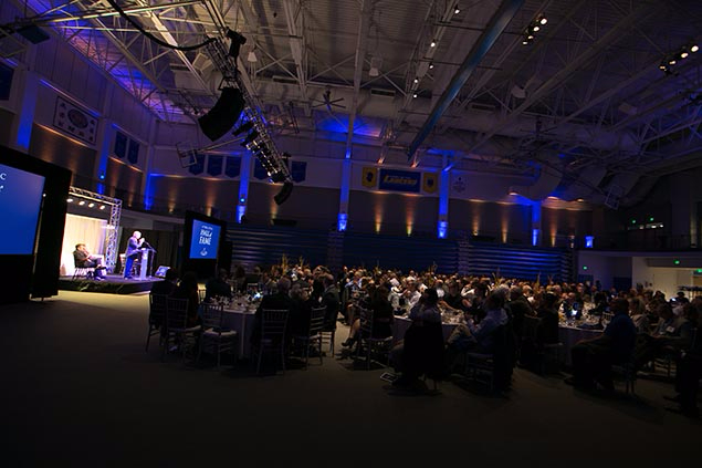 Chauvet Helps Turn Worcester State Gym Into Banquet Hall For Ceremony ...