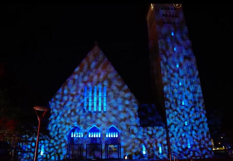 Rentek Creates Compelling Display On Sint Martinus Tower For Vurige Vijvers With CHAUVET Professional