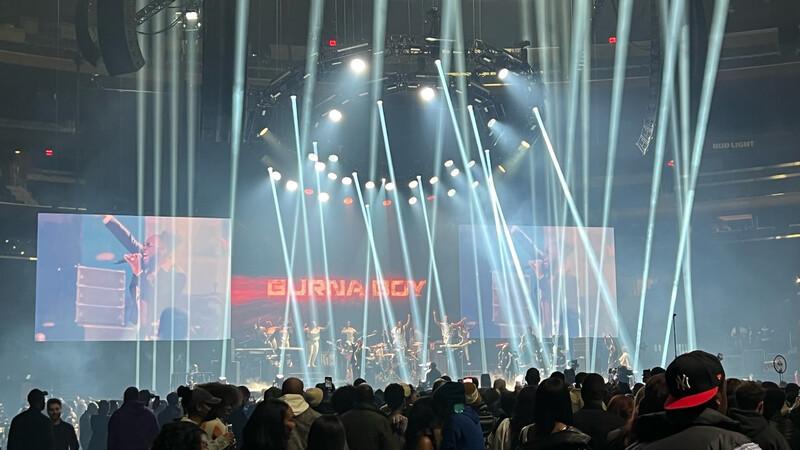  Butch Allen and Andr&eacute; Petrus Get Spacey with CHAUVET Professional for Bruna Boy at Madison Square Garden