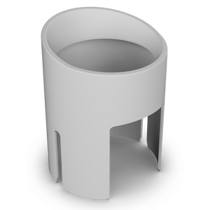 WELL POD 2 White Fixture Cover